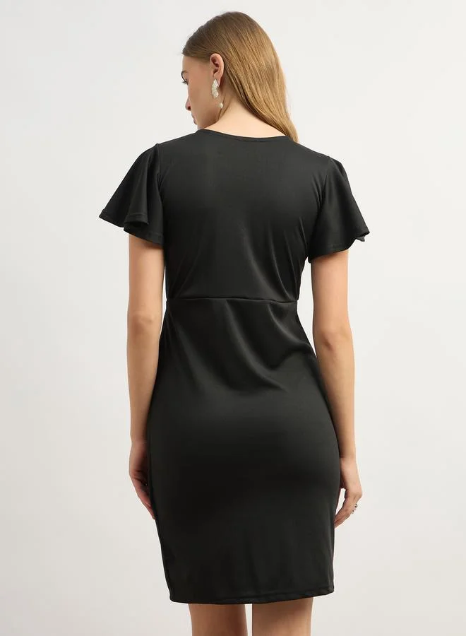 Styli Ruched Bodycon Dress