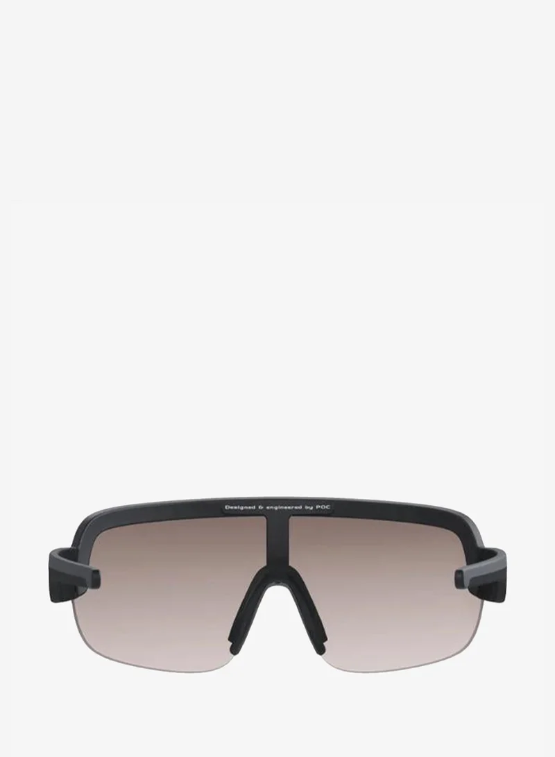 POC Uranium Black - Brown Silver Mirror Aim Bike Sunglasses  | Best Price UAE