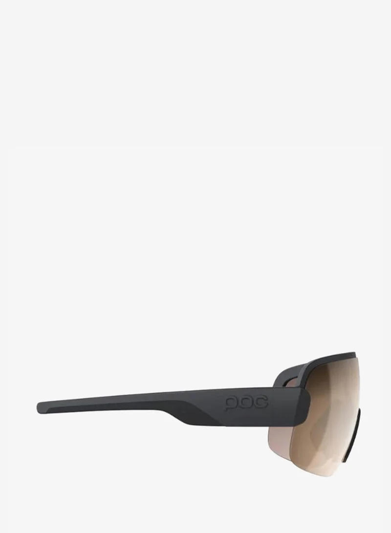 POC Uranium Black - Brown Silver Mirror Aim Bike Sunglasses  | Best Price UAE