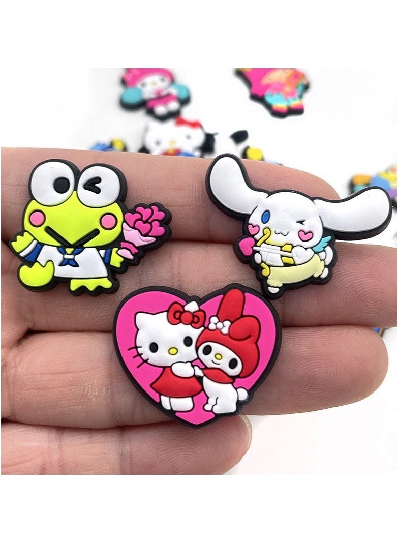 GIFT 20 pcs Crocs Shoe Decoration Charms,  Shoes Charm for Crocs Hole Hole Shoe  - Image 5