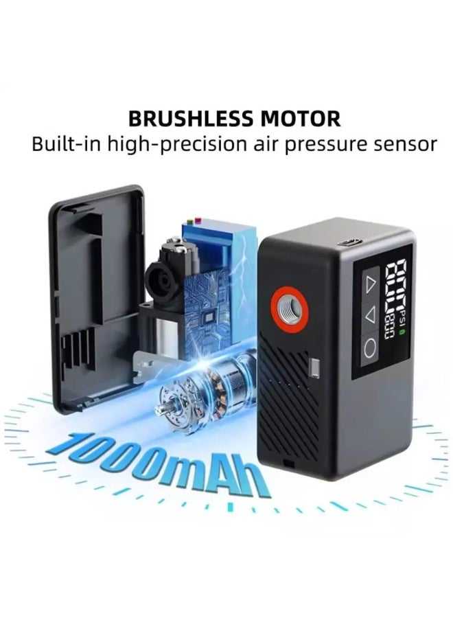 BL01 Mini Bike Tire Air Pump 120PSI - Image 5