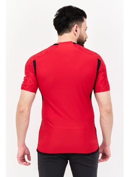 Adidas Men Sportswear Fit  Manchester United Training Jersey, Red  - Image 3