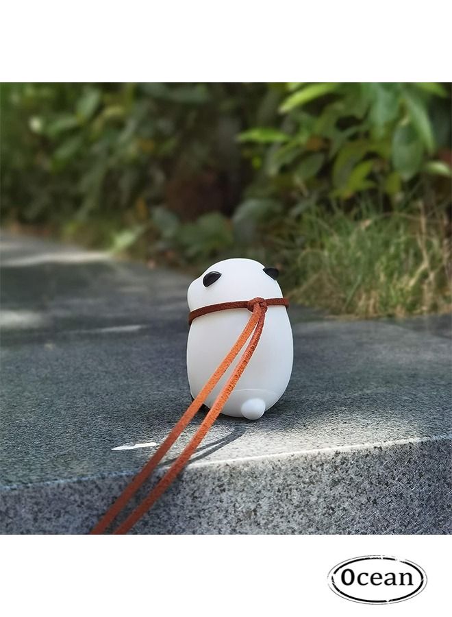 أوشن قلادة متأرجحة على شكل باندا للسيارة، اكسسوارات معلقة للمرآة الخلفية للسيارة، تعليقة داخلية للسيارة، اكسسوارات للديكور المنزلي - Image 5