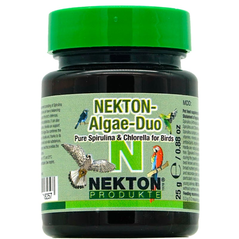 NEKTON Algae-Duo Spirulina and Chlorella for Birds 25g / 0.88oz - Image 1