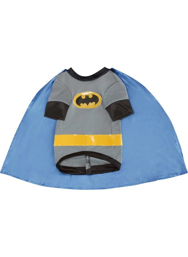 RUBIE'S unisex adult Batman Shirt With Cape Rubie s DC Comics Pet Costume, Gray, Medium US - Image 3
