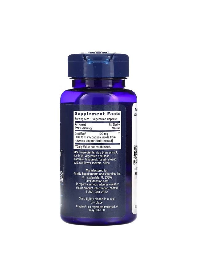 Life Extension Thermo Weight Control 60 Vegetarian Capsules  - Image 2