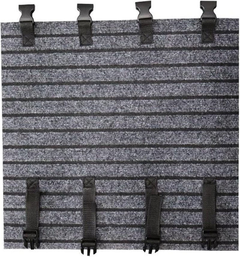Non Slip RV Step Rug Adjustable Buckle Straps Double Layer Backing Pad Camping Motorhome - Image 3