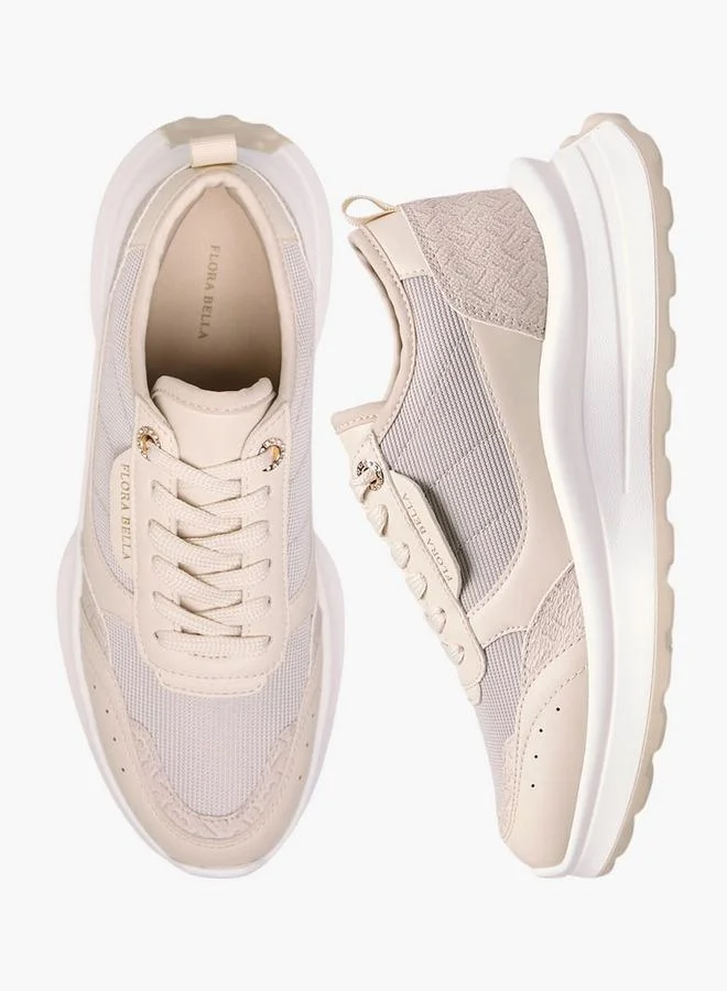 فلورا بيلا من شو إكسبرس حذاء رياضي نسائي بطبعة شعار مع إغلاق برباط