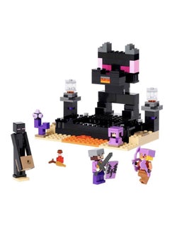 LEGO Minecraft The End Arena, Player-vs-Player Battle Playset, Action Toys for Kids, Boys & Girls 8 Plus Years Old, with Lava, Ender Dragon and Enderman Figures  - Image 2