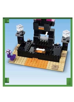LEGO Minecraft The End Arena, Player-vs-Player Battle Playset, Action Toys for Kids, Boys & Girls 8 Plus Years Old, with Lava, Ender Dragon and Enderman Figures  - Image 5