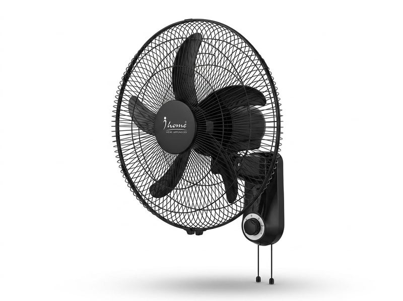 18 Inch Fan - 5 Blades - 3 Speeds - 100% Copper Motor - Space Saving - 24 Months Warranty (Wall Fa) - Image 1