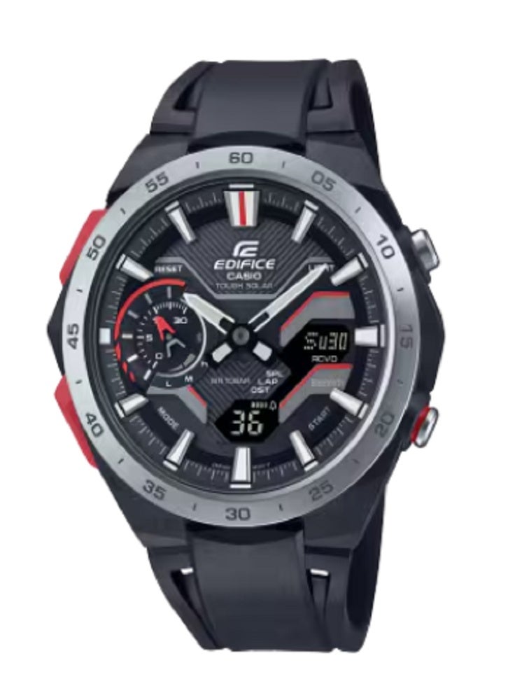 Casio Edifice Men's Solar-Powered Analog-Digital Sport Watch – Bluetooth, Tough Solar, Dual Time, 100M Water Resistant - Image 1