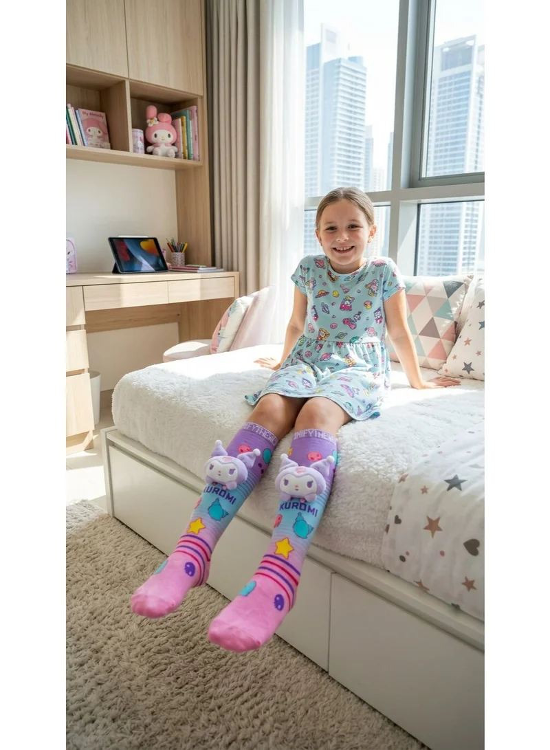 Sanrio  Sanrio - Kuromi - 3D Socks  | Best Price UAE
