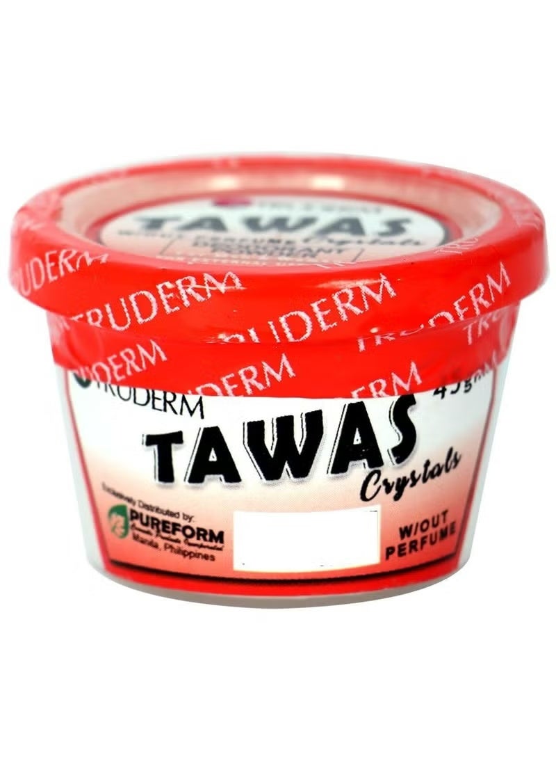 Tawas Crystals Without Perfume Deodorant Powder 45g