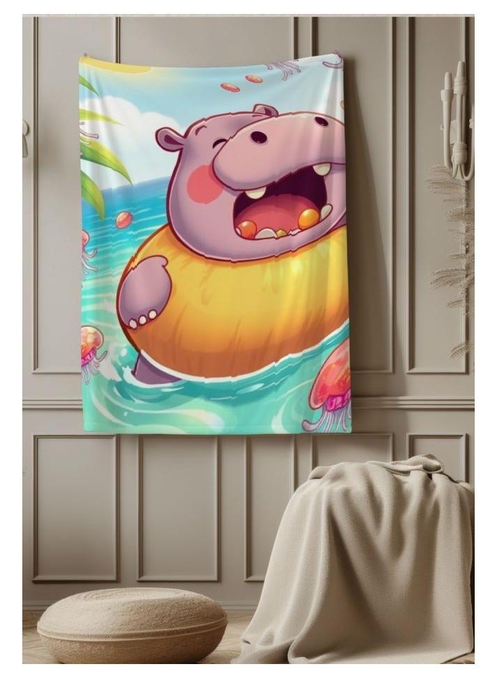 general Children's or student cartoon flannel thin blanket (warm and comfortable, suitable for sleep, games) 100cm*150cm - 100 - Image 4