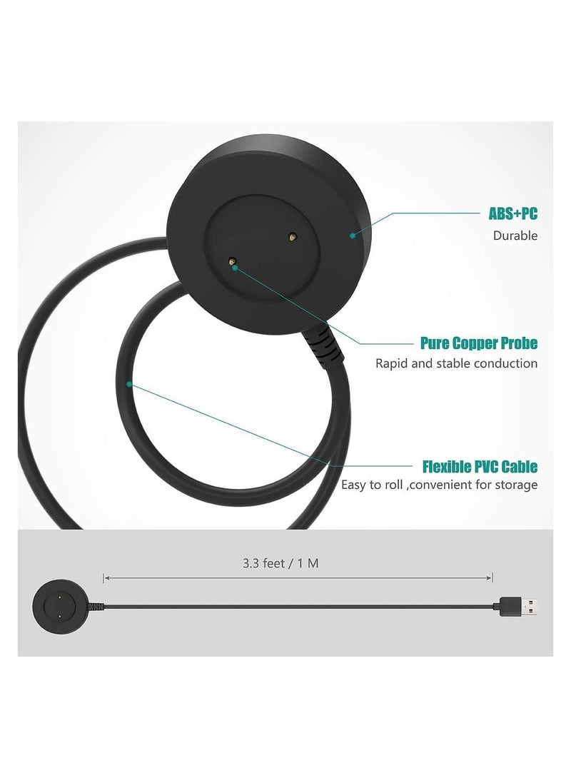 Charger Compatible with Huawei Watch GT, GT2, GT 2e, Honor Watch Magic, Magic 2, Honor Watch GS Pro 100cm USB Charging Cable - Image 3