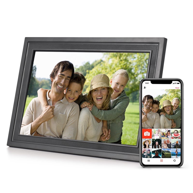 Digital Photo Frame Wifi: 10.1-Inch 1280*800 TFT Touch Screen - Auto Orientation Adjustment Versatile Digital Photo Frame for Home Gifting Loved Ones - Image 2