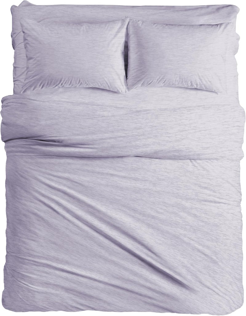 U.S. Polo Assn. U.S. Polo Assn. All Season  Soft and Cozy T-Shirt Material  1800 Thread Count 4-Piece Cotton Rich Jersey Sheet Set  - Image 3
