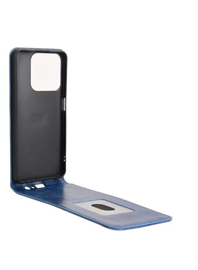 اس-توب جراب هاتف جلدي مغناطيسي عمودي قابل للطي لهاتف Realme Note 60 4G / C63 4G / C61 4G - Image 3