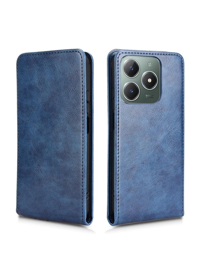 اس-توب جراب هاتف جلدي مغناطيسي عمودي قابل للطي لهاتف Realme Note 60 4G / C63 4G / C61 4G - Image 2