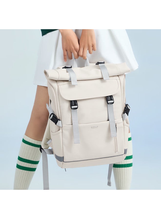 Golf Women's Fashion 17.3-inch Laptop Backpack Water-resistant Travel Bag Badminton Bag Student School Bag - Image 4