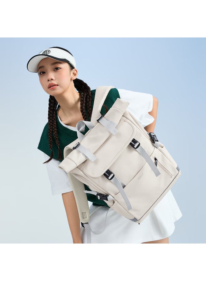 Golf Women's Fashion 17.3-inch Laptop Backpack Water-resistant Travel Bag Badminton Bag Student School Bag - Image 5