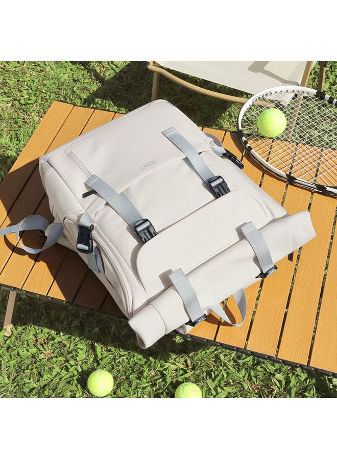 Golf Women's Fashion 17.3-inch Laptop Backpack Water-resistant Travel Bag Badminton Bag Student School Bag - Image 3