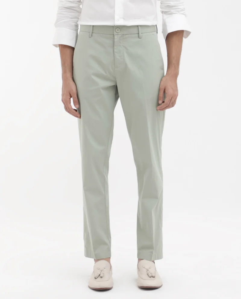 Rare Rabbit Men's Lightweight Pastel Trouser