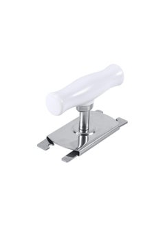 Jar Opener, Multifunction Adjustable Jar Opener Suitable for Jars with lids Between 1 to 3.9 Diameter Labor Saving Stainless Steel Lids Off Home Kitchen Tool Metal Teeth and Easy to Install