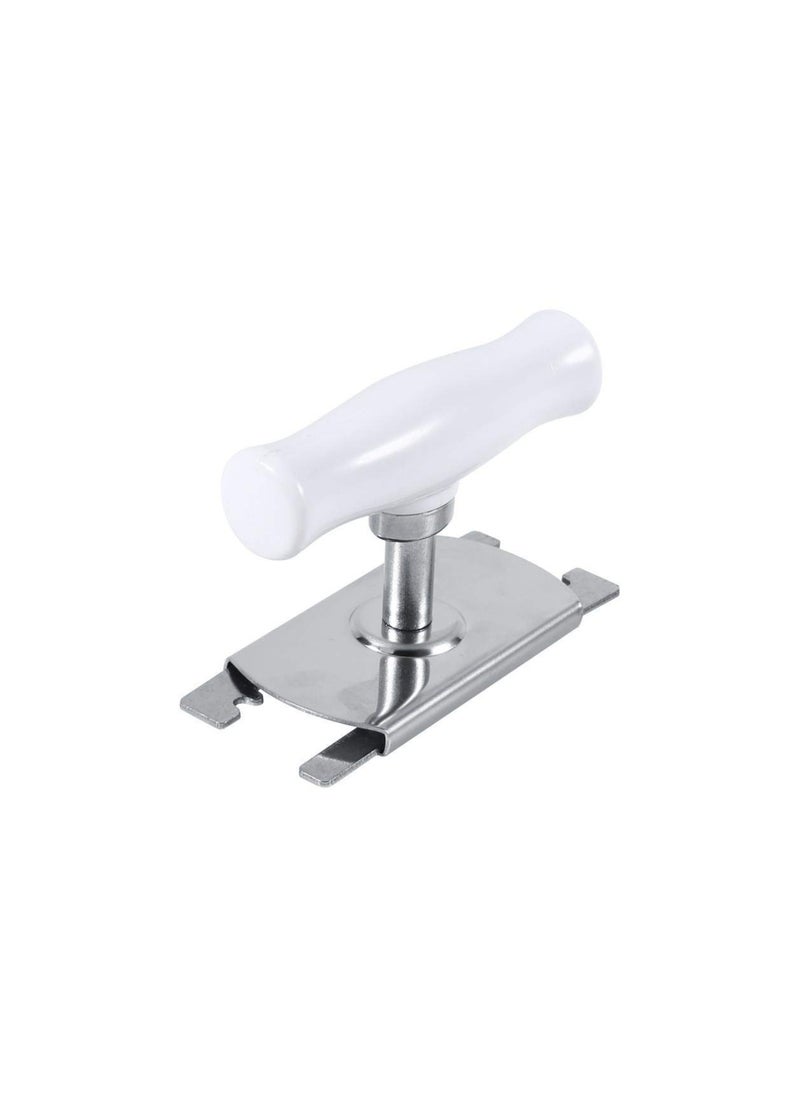 SYOSI - Jar Opener, Multifunction Adjustable Jar Opener Suitable for Jars with lids Between 1 to 3.9 Diameter Labor Saving Stainless Steel Lids Off Home Kitchen Tool Metal Teeth and Easy to Install - Image 1