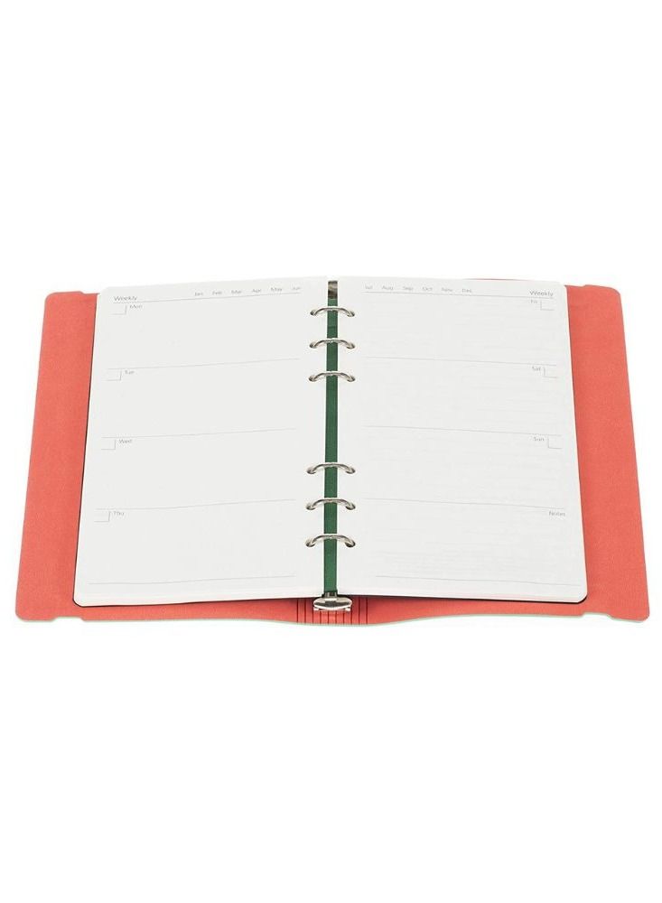 Collins Soft Cover Undated Week to View Personal Organiser  Green - Image 3