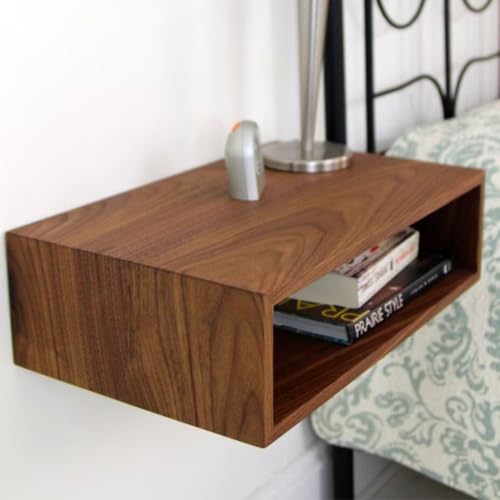 Craftsline Wooden Bedside Table for Bedroom | Wooden Nightstand Lamp Table - Image 1