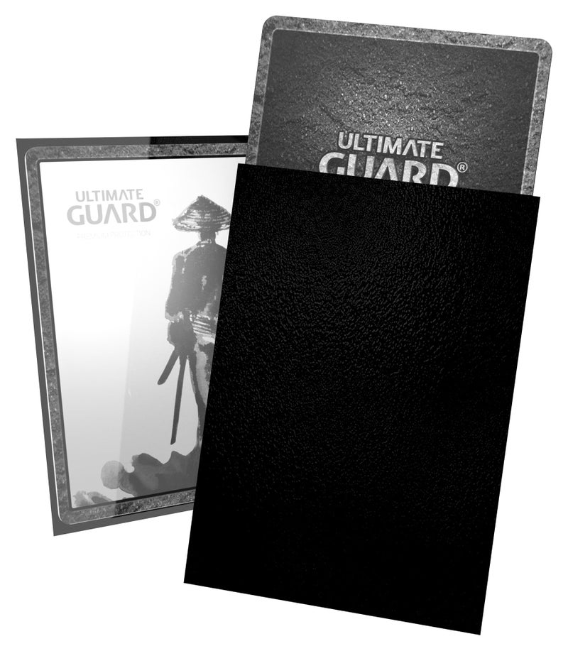 Ultimate Guard Katana Card Sleeves: 60 Japanese Size TCG Sleeves, 62 x 89mm, Black Back, Tournament Sleeves, No PVC & Acid-Free, High Clarity - Image 1