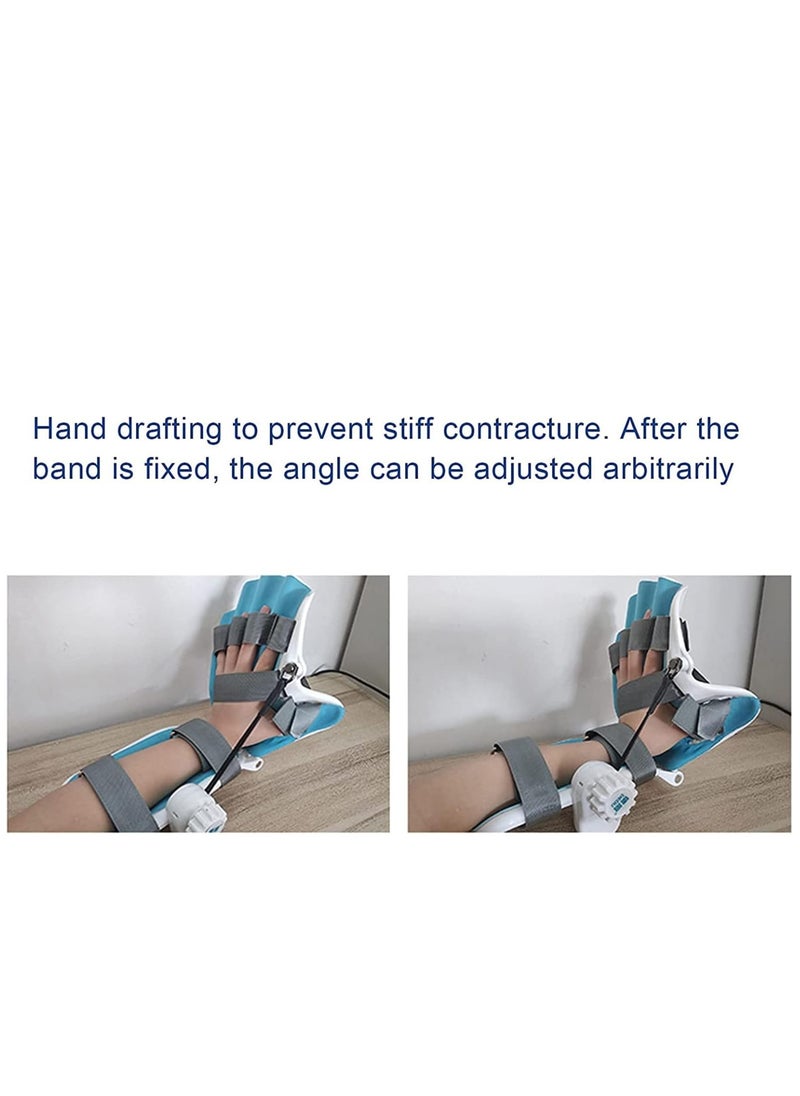 Generic - Smart Resting Hand Splint Functional Finger Orthotics, Post Op Locks Finger Splint Fingerboard, Rehab Finger Training Hemiplegia, Apoplexy, Traumatic Brain Injury Rehab. For Right Hand - Image 1