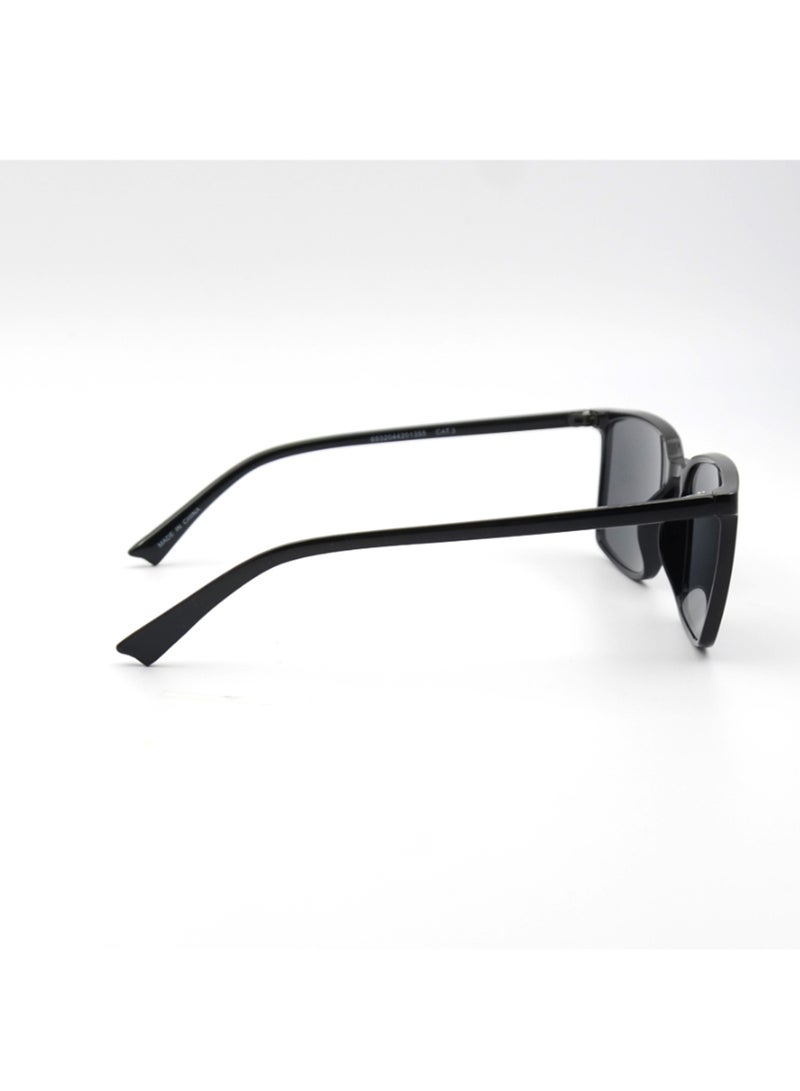 MADEYES نظارات شمسية للرجال ضد الأشعة فوق البنفسجية EE24P277 - سوداء - Image 4