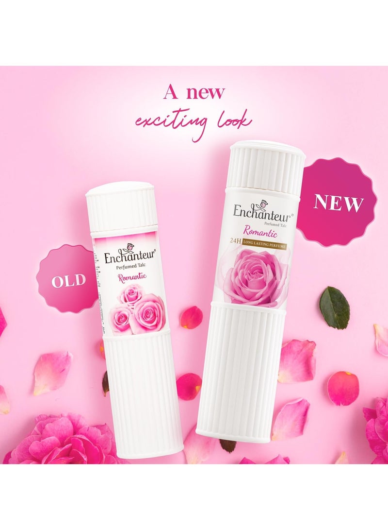 انشانتر بودرة التلك المعطرة الرومانسية 125 جرام - Image 5