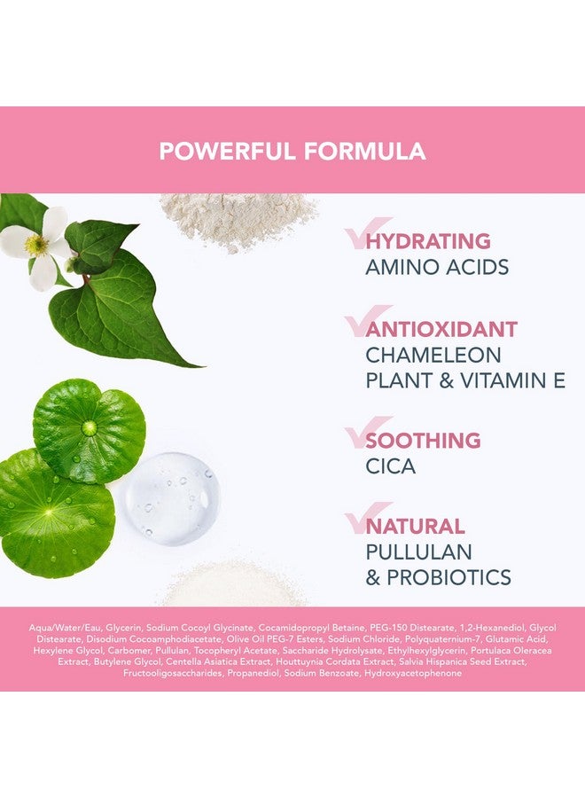 FOREO منظف وجه لونا ميكروفوم 2.0 غسول وجه مقشر مصغر للمسام لجميع أنواع البشرة حجم سفر منتجات العناية بالبشرة النباتية مع فيتامين E 0.67 أونصة - Image 3