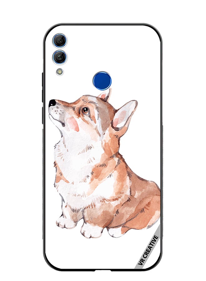 VR CREATIVE Protective Case Cover For Honor 10 Lite Cute Fox Design Multicolour