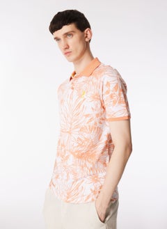 U.S. Polo Assn. Base. Polo Assn. Salmon Men's Polo T-Shirt Tarasa  - Image 2