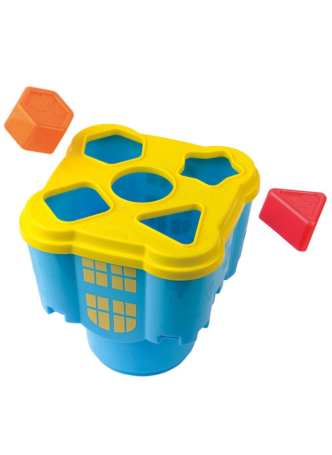 Happy Kids Little Learners Castle Stacking Cups - Stack And Sort Colors, Sizes, Numbers, 22 Inches Tall, 11-piece Set  - Image 4
