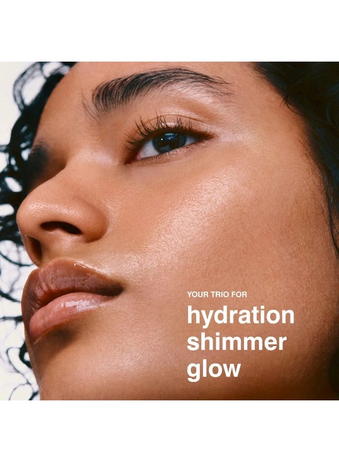 Rhode Glazed Trio Set Glazing Milk, Peptide Lip Treatment Strawberry Glaze & Peptide Lip Tint Jelly Bean - Image 5