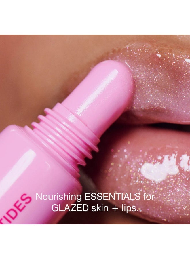 Rhode Glazed Trio Set Glazing Milk, Peptide Lip Treatment Strawberry Glaze & Peptide Lip Tint Jelly Bean - Image 4