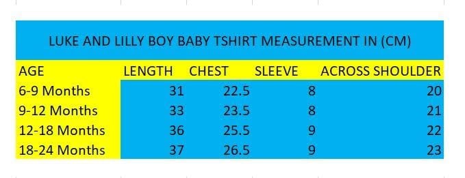 Luke and Lilly Baby Boys Printed Cotton Regular Fit Half Sleeve T-Shirt, Multicolor Pack of 5 - Image 2