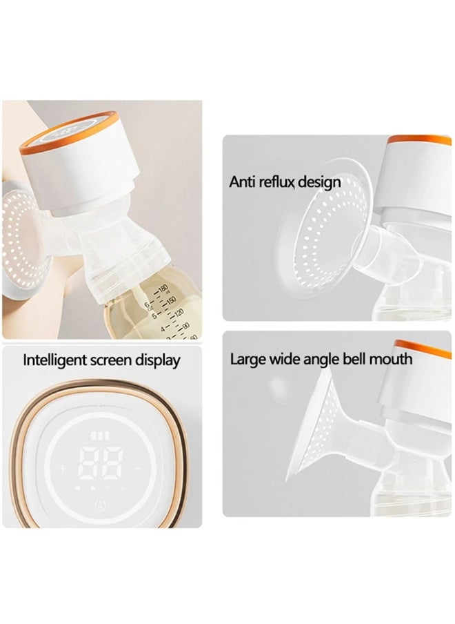kiddoz All-In-One Wireless Portable Automatic Electric Breast Pump With Light Sound  - Image 4