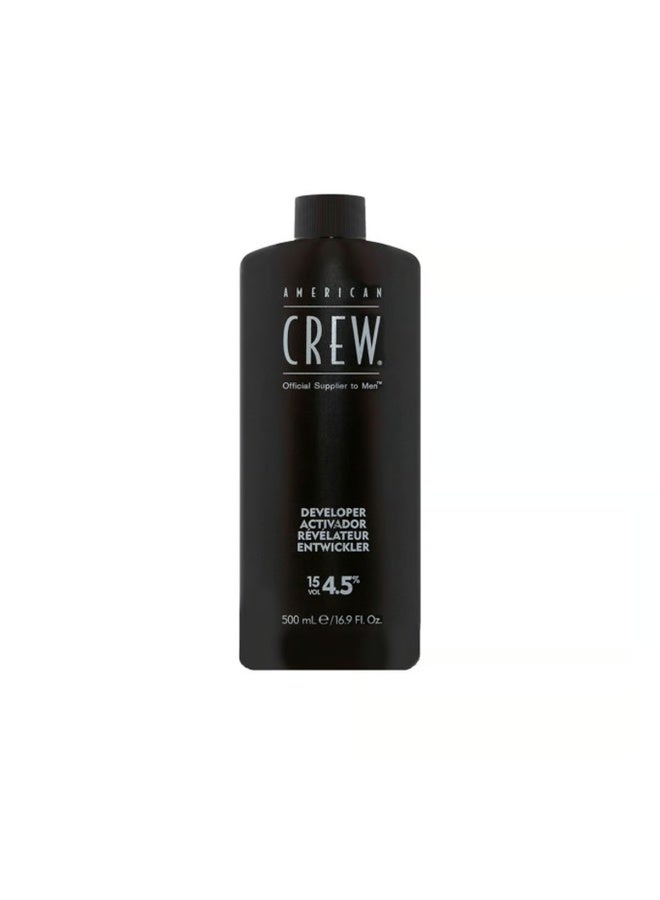American Crew Precision Blend Developer 15 Vol. 4.5% 500ml - Image 1