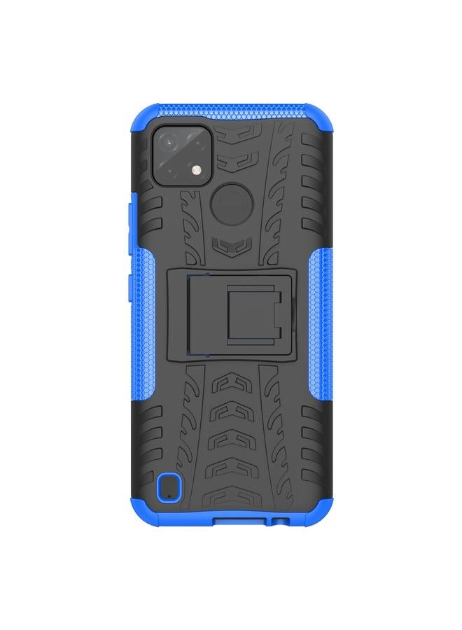 اس-توب جراب لهاتف OPPO Realme C21Y مصنوع من مادة TPU + PC مع حامل - Image 2