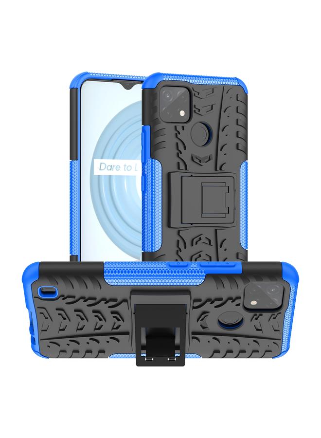 اس-توب جراب لهاتف OPPO Realme C21Y مصنوع من مادة TPU + PC مع حامل - Image 1