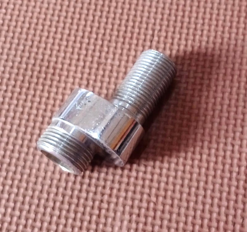 Brass Wall Mixer Legs Silver Colour (002)  - Image 2