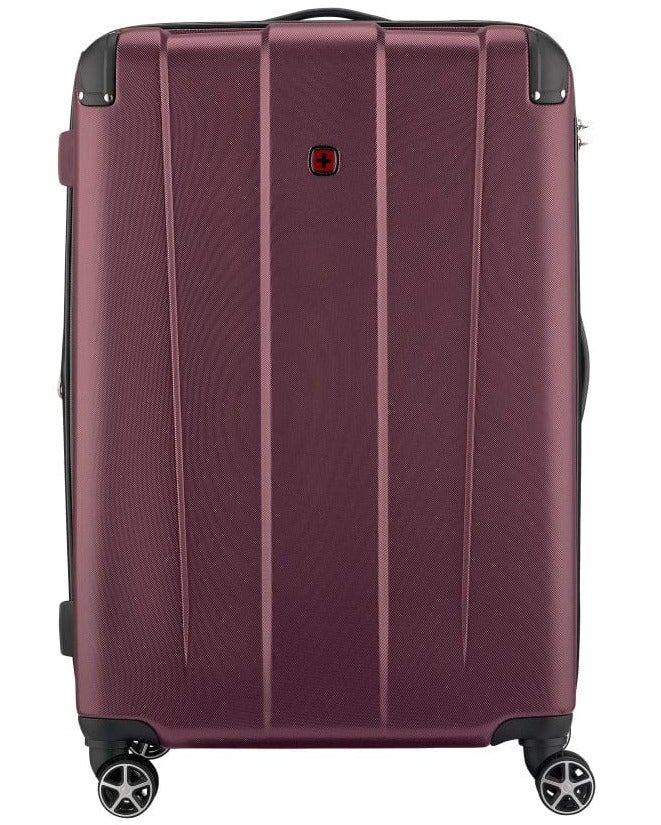 Wenger Protector Large 76 Cm Hardside 4-Double Wheeled Expandable Check-In Luggage Trolley - Red - Image 2