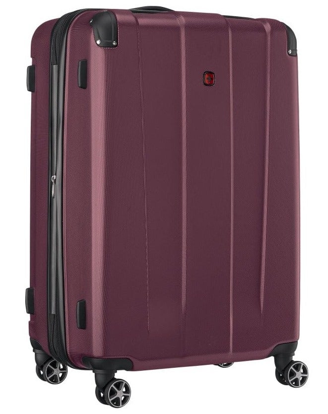 Wenger Protector Large 76 Cm Hardside 4-Double Wheeled Expandable Check-In Luggage Trolley - Red - Image 3